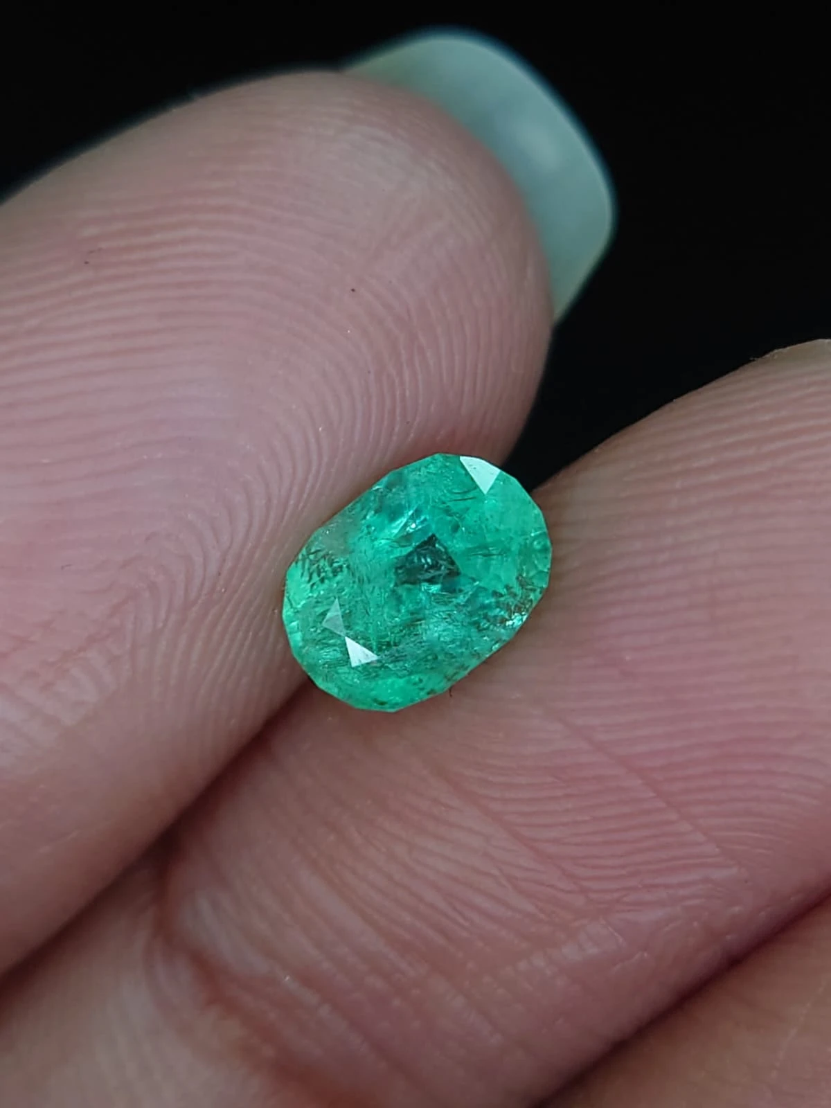 0.71ct Natural Emerald From Afganistan — view 4